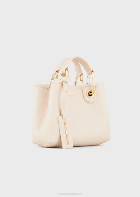 femei R802G608 mini geanta myea cu imprimeu de cerb Armani nud