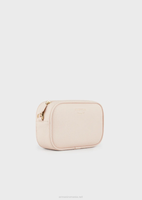 femei R802G626 carcasă pentru cameră cu imprimeu de căprioare cu curea de umăr Armani nud