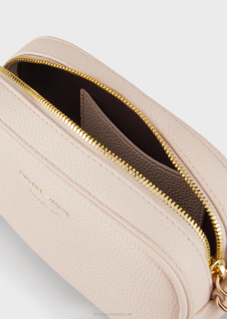 femei R802G626 carcasă pentru cameră cu imprimeu de căprioare cu curea de umăr Armani nud